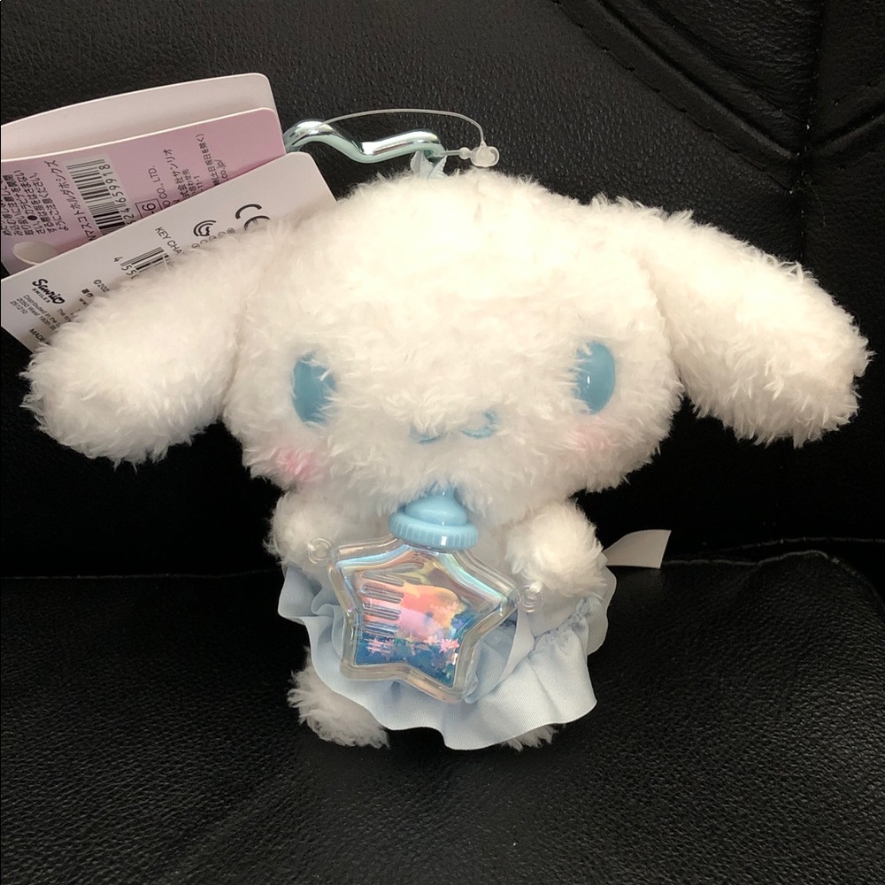 Sanrio Cinnamoroll Mascot Plush Baby Stardust Collection Keyring Charm 🐰🩵🤍💕💕🍼🍼
